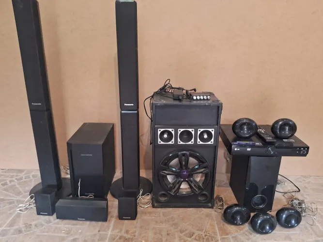 Home theater,cxs de home theater,caixa e um amplificador