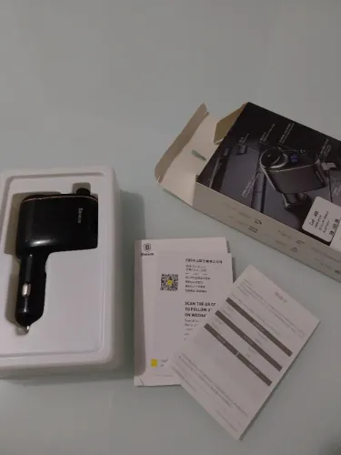 Adpatador Automotivo Bluetooth Baseus
