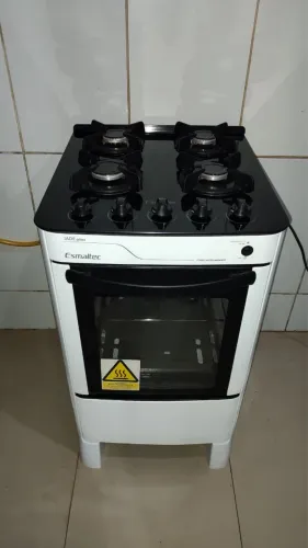 Fogão Esmaltec 4 bocas branco
