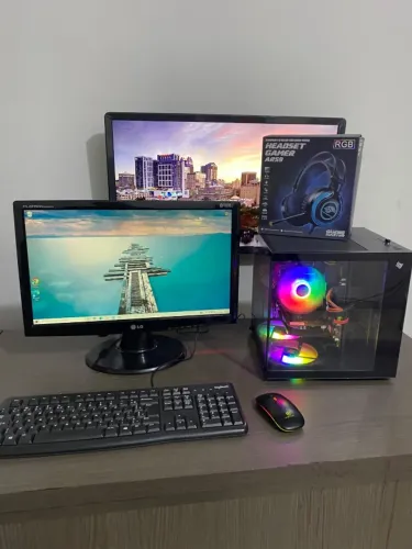 Computador Gamer Intel E5 2680v4 16gb ddr4 SSd Nvidia Gtx 1050Ti 4GB