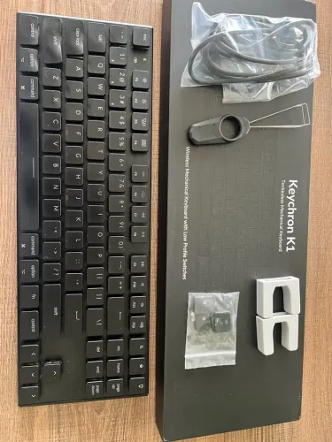 Keychron k1 low profile yellow