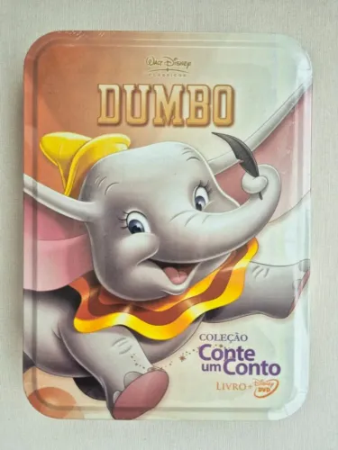 Dvd + Livro Coleção Disney Conte Um Conto - Dumbo