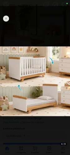 Berço Americano 100% MDF