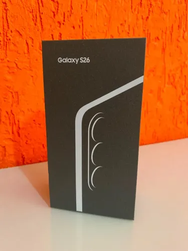 Celular Samsung Galaxy S26 5G, 256GB, 12GB RAM, Câmera Tripla de 50+12+10 6,3" - Preto