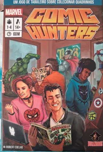 Jogo de tabuleiro Comic Hunters