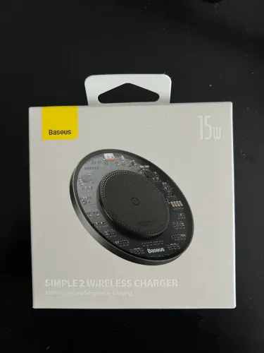 Carregador Wireless Baseus Simple True Wireless Charger 15W