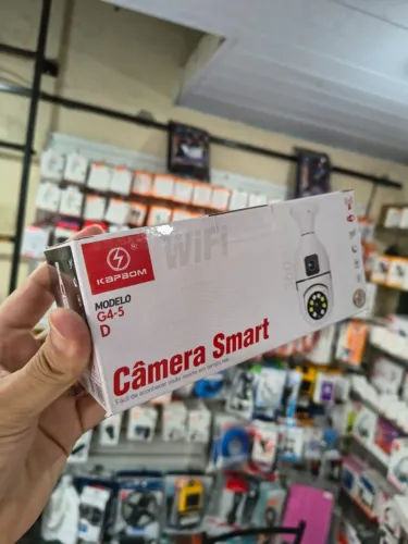Câmera Wifi Segurança Lâmpada Bocal Kapbom G4-5