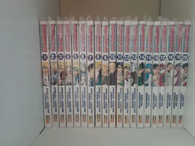 Coleção mangá Boruto completo