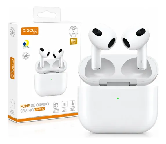 Fone de Ouvido Bluetooth Sem Fio com Microfone Conforto e Praticidade no Dia a Di