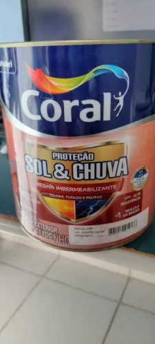 Resina Impermeabilizante - CORAL 3,6L