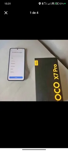 Vende-se poco x7pro 256g