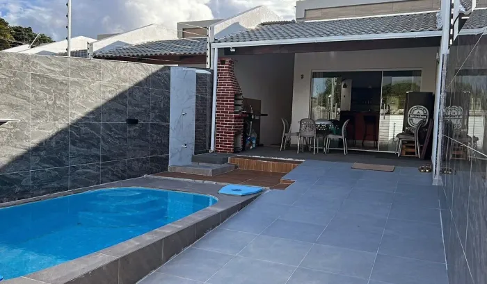 Casa com 2 dormitórios à venda, 72 m² por R$ 350.000,00 - Cidade Balneária Novo Mundo I -