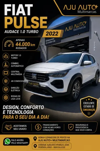Fiat Pulse Audace 1.0 Turbo 200 Flex Aut. 2022