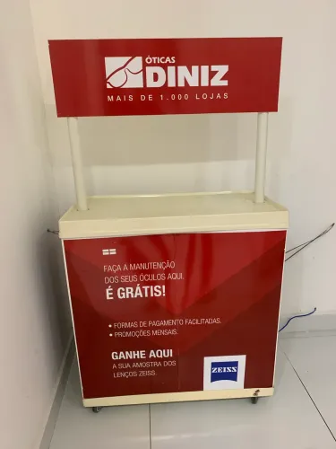 Balcão Demonstração produtos