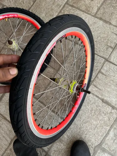 Roda completa aro 20 bike