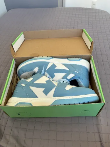 Tênis Off White Azul BB tamanho 43