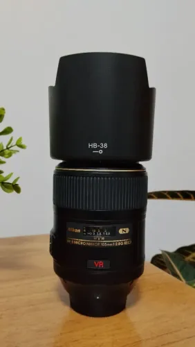 Lente 105mm 2.8 Nikon - Full Frame (para dentistas e fotógrafos)