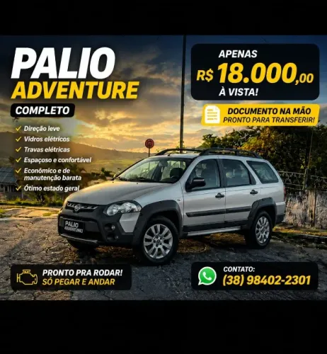 Fiat Palio Weekend Adventure 1.6 8v/16v 2002