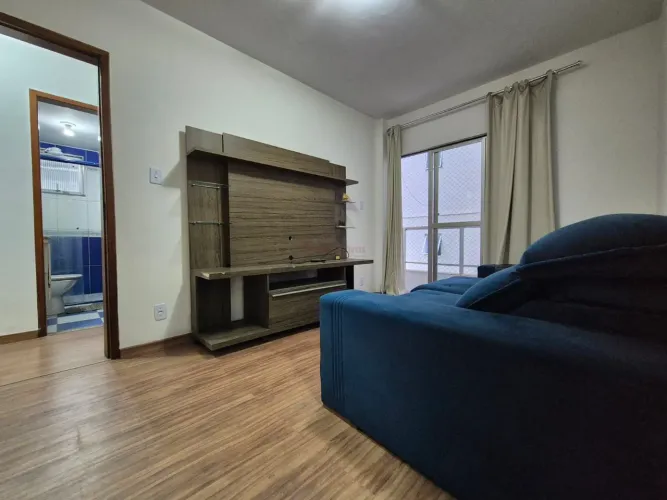 Apartamento 2 quartos, 1 suíte, 72m², frente com sacada, Cascatinha, Juiz de Fora-Mg.