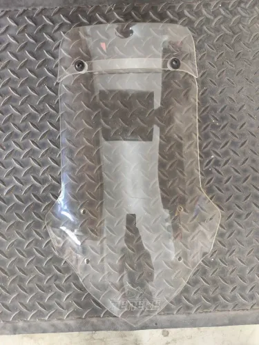 Bolha Alta Cristal com Defletor Yamaha Tenere