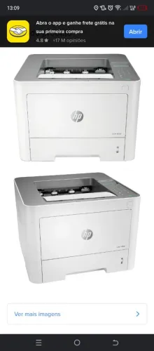 impressora hp laser printer 408dn