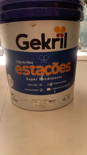 Tinta Acrílica Gekril