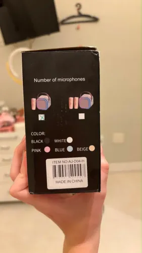 Caixinha de Som Karaokê Portátil Bluetooth Microfone Sem Fio