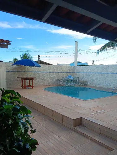 Casa Amarela - Aluguel Temporada em Arembepe/BA |Piscina Privativa + Quiosque | 15 Pessoas