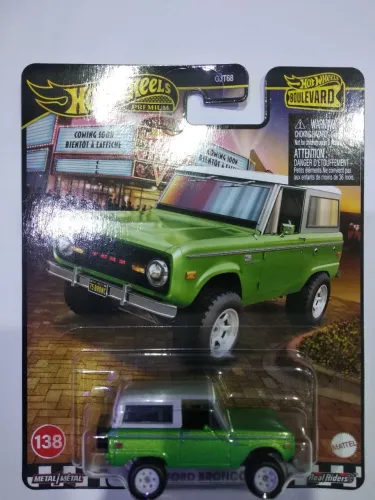 Hot Wheels Premium Boulevard '75 Ford Bronco Mattel