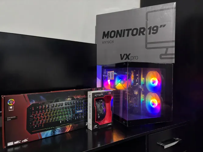 Pc Gamer I7 COMPLETO POTENTE E VELOZ, Novo na Caixa