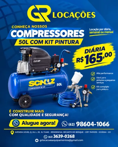 Aluguel de Compressores Schulz Pratik