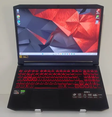 Notebook Gamer Nitro 5 Ryzen 7 5800H 16GB RAM SSD 512GB parcelo em 12 x Entrego
