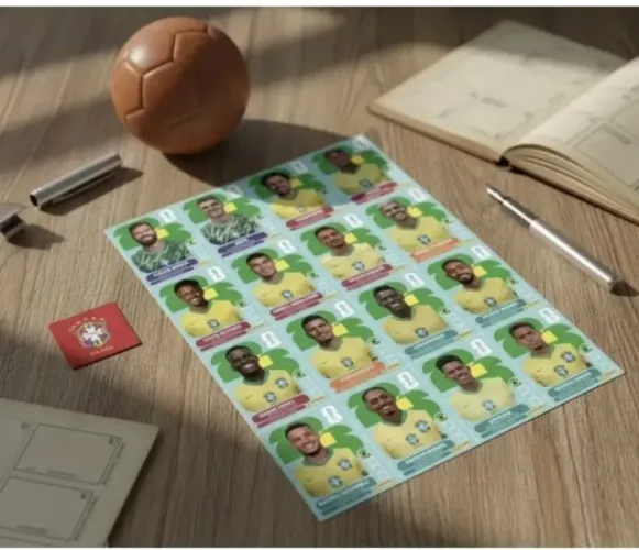 Figurinhas completa álbum da copa 