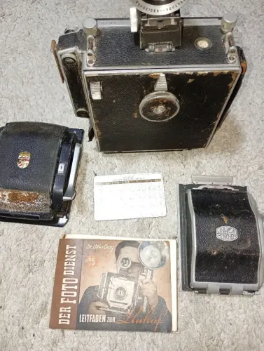 Máquina Fotográfica Linhof Década 40(ler descrição)