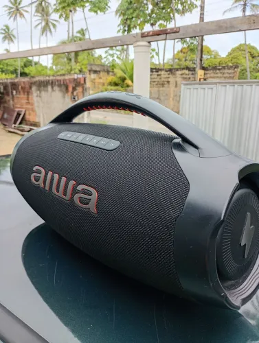 Caixa bombox aiwa