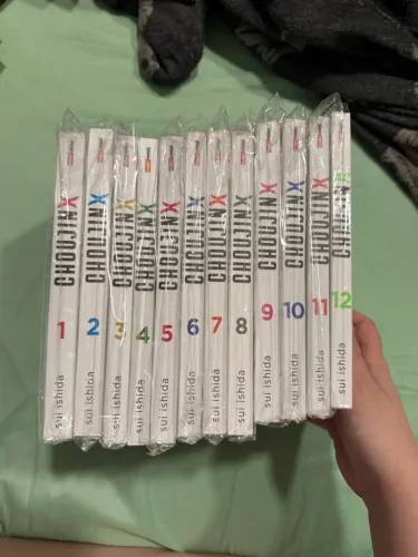 Coleção mangá Choujin x volumes 1 ao 12