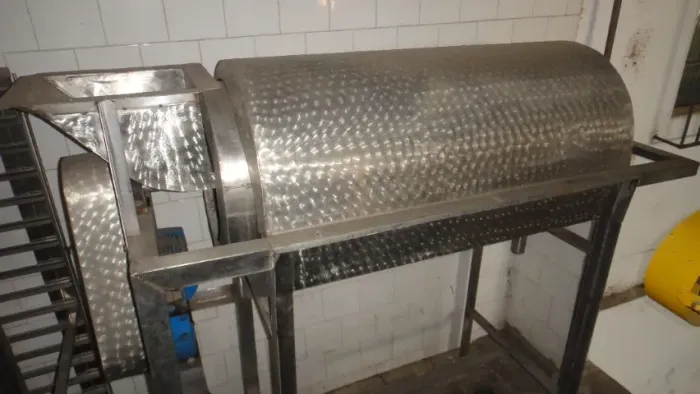 Lavador rotativo inoxidável para frutas, vegetais e outros
