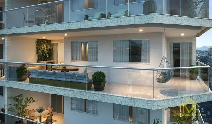 Apartamento para venda possui 106 metros quadrados com 3 quartos em Praia da Costa - Vila