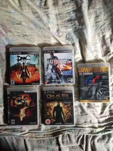 Cada Jogos R$60 de ps3 original 