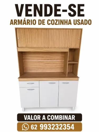 Armário de cozinha usado