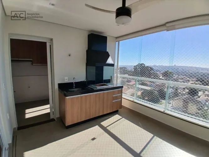 Apartamento com 3 dormitórios para alugar, 115 m² por R$ 5.700,00/mês - Parque Ortolândia