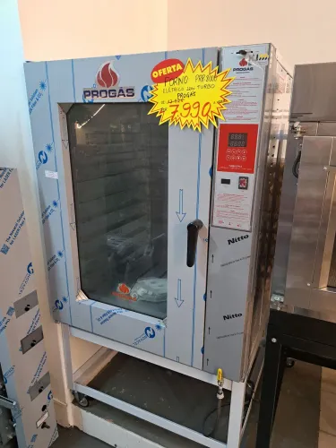 Ac forno Turbo elétrico 8 esteiras capacidade