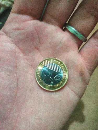 Moeda antiga pra colecionador
