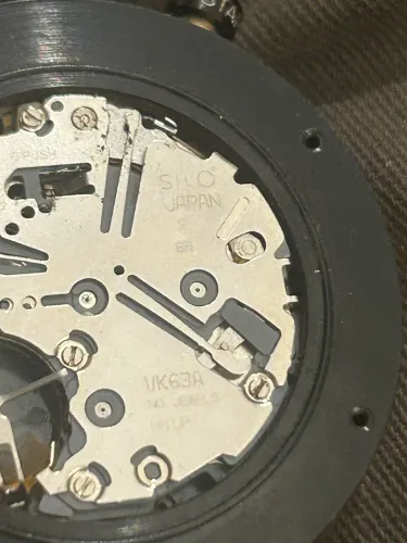 PARA PEÇAS REPOSIÇÃO Máquina de Relógio VK63A Cronógrafo