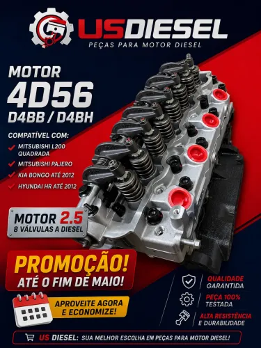 MOTOR 4D56 HR KIA BONGO 2.5 8v