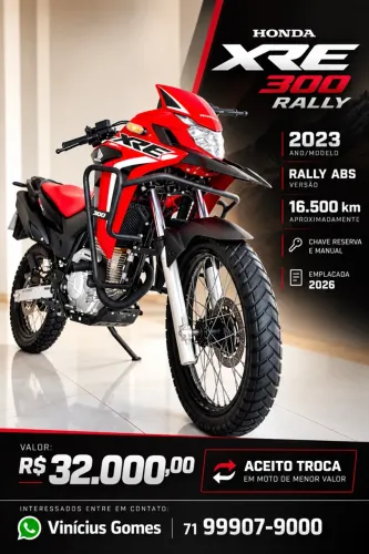XRE RALLY EXTRA OPORTUNIDADE