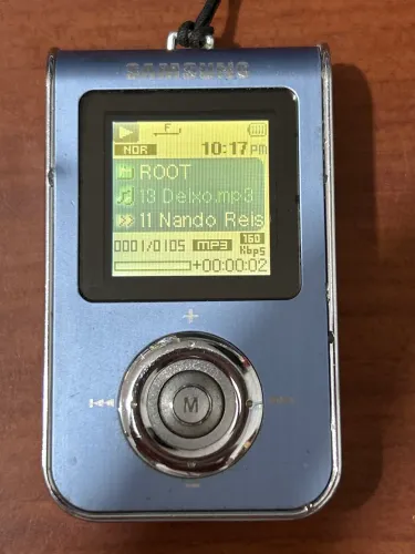 MP3 Player Samsung Yepp 512mb - Raridade 
