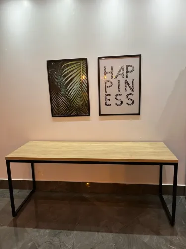 Mesa estilo industrial 