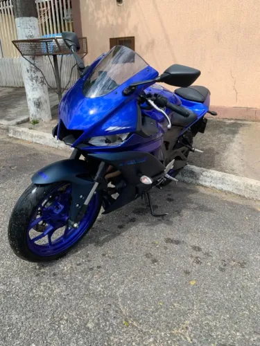 Yamaha YZF R3 300cc (2022/2023) - Impecável / Cor Azul Icon Blue