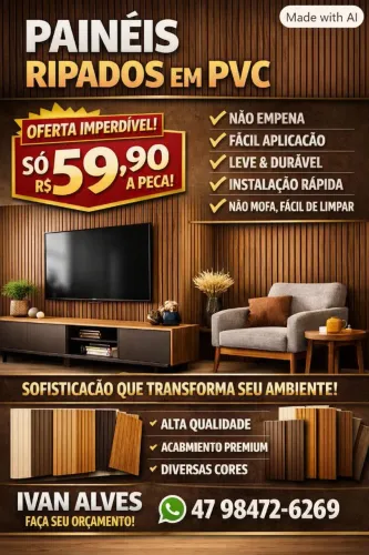 Ripado em PVC